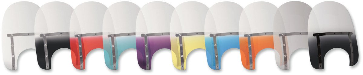 MEMPHIS SHADES 17" SLIMS SOLAR 7" H/L WINDSHIELD (MEM4219) - DRIVEN Canada's Powersports MEM4219