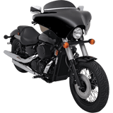 MEMPHIS SHADES 5" BATWING WINDSHIELD - DRIVEN Canada's Powersports MEP8501