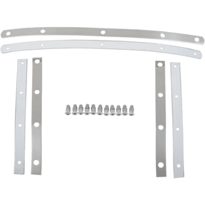 MEMPHIS SHADES FATS WINDSHIELD STRAPS POLISHED STEEL (MEM0913) - DRIVEN Canada's Powersports MEM0913