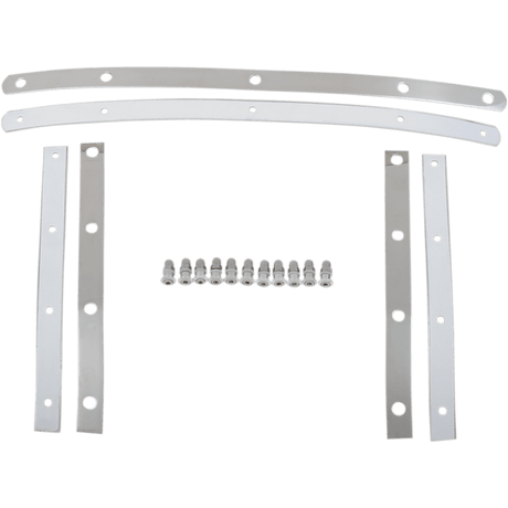 MEMPHIS SHADES FATS WINDSHIELD STRAPS POLISHED STEEL (MEM0913) - DRIVEN Canada's Powersports MEM0913