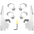 MEMPHIS SHADES FATS/SLIM WINDSHIELD TRIGGER - LOCK COMPLETE MOUNT KIT (MEK2054) - DRIVEN Canada's Powersports MEK2054
