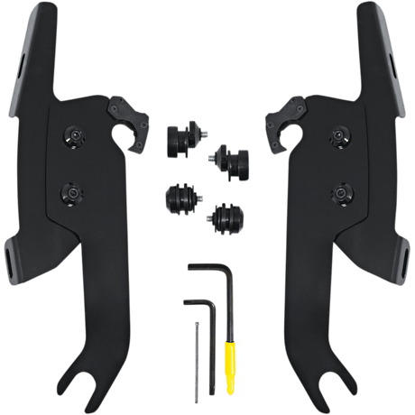MEMPHIS SHADES FATS/SLIM WINSHIELD TRIGGER LOCK COMPLETE MOUNT KIT - DRIVEN Canada's Powersports MEB2051