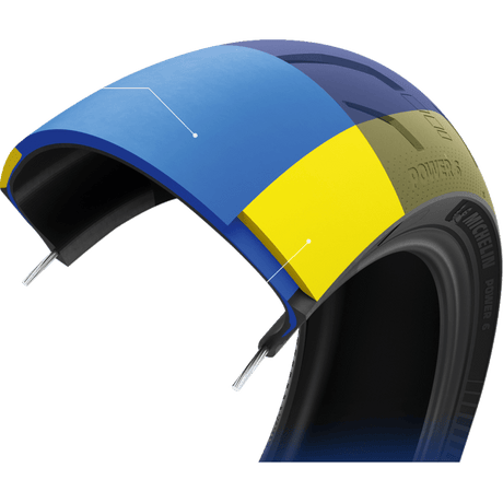 MICHELIN 110/70ZR17 (54W) POWER 6 2CT+ FRONT (98281) - DRIVEN Canada's Powersports 352870871271398281