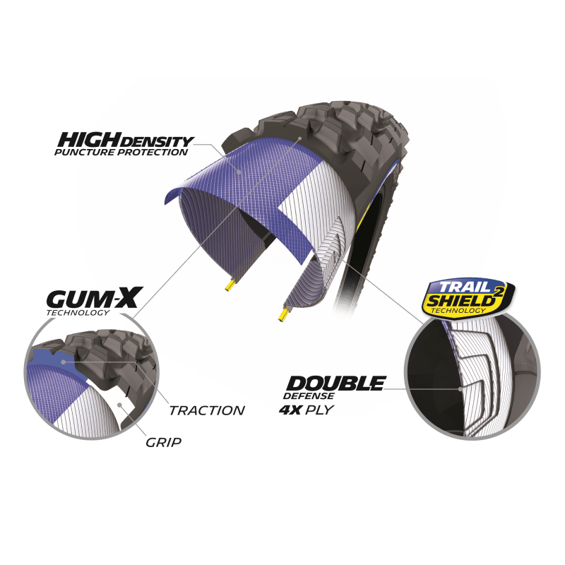 MICHELIN 29X2.40 FORCE AM2 COMPETITION LINE TS TLR FRONT/REAR (39865) - DRIVEN Canada's Powersports 352870444613139865