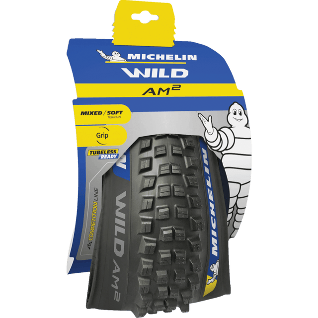 MICHELIN 29X2.40 WILD AM2 COMPETITION LINE TS TLR FRONT/REAR (81180) - DRIVEN Canada's Powersports 352870873922281180