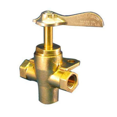 MOELLER BRASS FUEL THREE WAY VALVE (033302 - 10) - DRIVEN Canada's Powersports 739729028537033302 - 10
