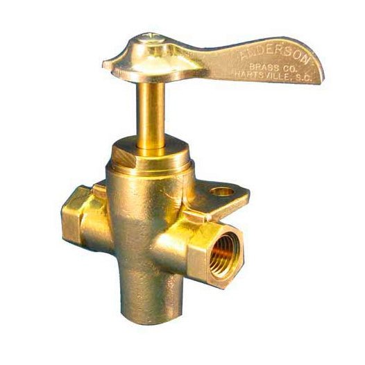 MOELLER BRASS FUEL THREE WAY VALVE (033302 - 10) - DRIVEN Canada's Powersports 739729028537033302 - 10