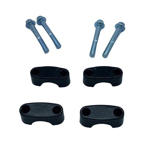 MOGO/OUTSIDE DISTRIBUTING MOGO PARTS HANDLEBAR CLAMPS (SET WITH BOLTS), FITS STANDARD 7/8" BARS (12 - 0404) - DRIVEN Canada's Powersports 87428500309012 - 0404