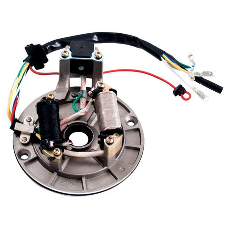 MOGO/OUTSIDE DISTRIBUTING MOGO - PARTS - STATOR - 2COIL - WITH - MOUNT - PLATE - 51 - WIRE - 080200 - Driven Powersports Inc.87428500121808 - 0200