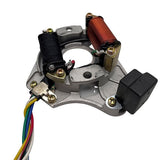 MOGO/OUTSIDE DISTRIBUTING MOGO - PARTS - STATOR - 2COIL - WITH - MOUNT - PLATE - 52 - WIRE - 080201 - Driven Powersports Inc.87428500122508 - 0201