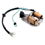 MOGO/OUTSIDE DISTRIBUTING MOGO - PARTS - STATOR - 2COIL - WITH - MOUNT - PLATE - 52 - WIRE - 080201 - Driven Powersports Inc.87428500122508 - 0201