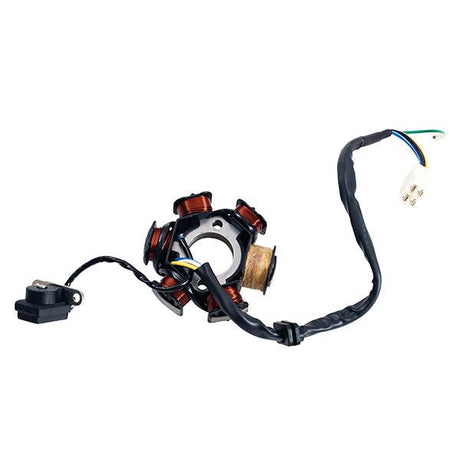 MOGO/OUTSIDE DISTRIBUTING MOGO - PARTS - STATOR - 6COIL - 41 - WIRE - 4SLOT - MALE - CONNECTOR - 080203 - Driven Powersports Inc.87428500124908 - 0203