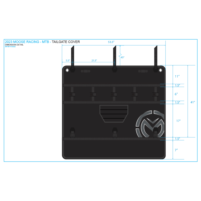 MOOSE RACING COVER TAILGATE MOOSE (3930 - 0026) - DRIVEN Canada's Powersports 3930 - 0026
