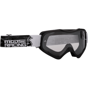 MOOSE RACING GOGGL QUALFR AGROID STLTH Front - Driven Powersports