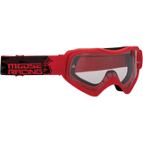 MOOSE RACING GOGGL QUALFR AGROID Red Front - Driven Powersports