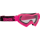 MOOSE RACING GOGGL QUALFR AGROID Pink Front - Driven Powersports