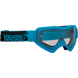 MOOSE RACING GOGGL QUALFR AGROID Blue Front - Driven Powersports