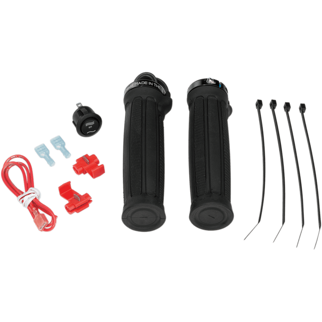 MOOSE RACING MOOSE CLAMP ON HI/LOW HEATED GRIPS - Driven Powersports Inc.0631 - 0187215208