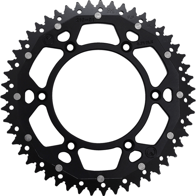 MOOSE RACING SPROCKET DUAL MSE 51 - Driven Powersports Inc.1210 - 14691210 - 210 - 51 - 10X