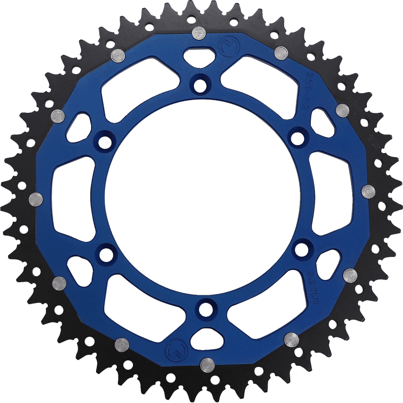 MOOSE RACING SPROCKET DUAL MSE 52 - Driven Powersports Inc.1210 - 14891210 - 251 - 52 - 12X