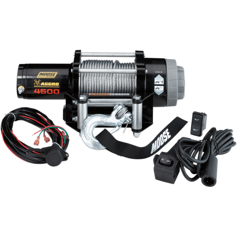 MOOSE UTILITY DIVISION MOOSE WINCH 4500LB W/WR RP - Driven Powersports Inc.4505 - 0763MOOSE 45