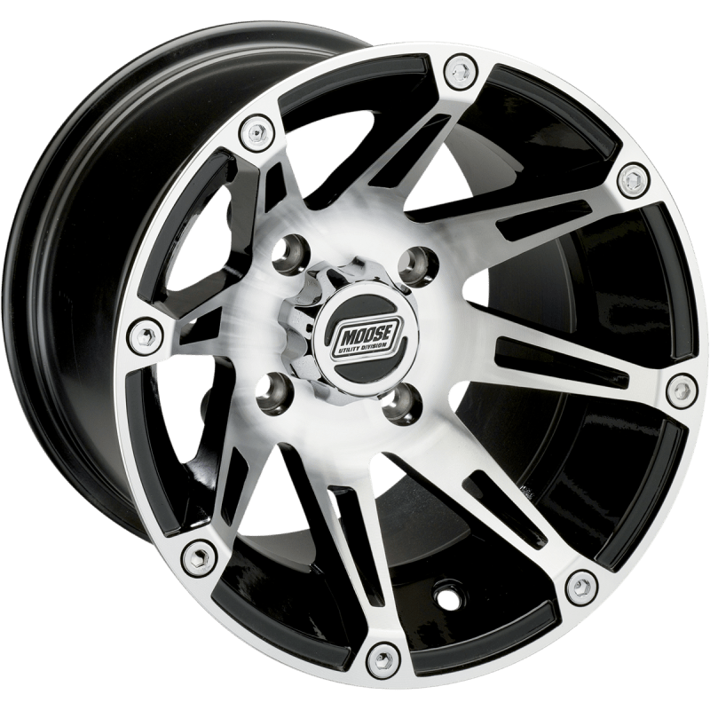 MOOSE UTILITY DIVISION TYPE 387X 14X8 4/110 4+4 MACHINED - Driven Powersports Inc.0230 - 0629387ML148110BW4