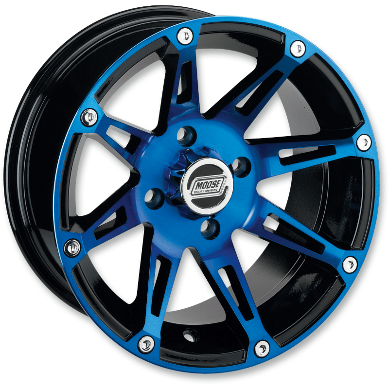 MOOSE UTILITY DIVISION TYPE 387X 14X8 4/110 4+4 MACHINED - Driven Powersports Inc.0230 - 0808387MOL148110BWB4