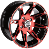 MOOSE UTILITY DIVISION TYPE 387X 14X8 4/110 4+4 MACHINED - Driven Powersports Inc.0230 - 0816387MOL148110BWR4