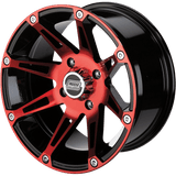 MOOSE UTILITY DIVISION TYPE 387X 14X8 4/110 4+4 MACHINED - Driven Powersports Inc.0230 - 0816387MOL148110BWR4