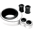MOTION PRO CABLE CLAMPS 1 1/4" - 1 1/2" DUAL CHROME - Driven Powersports Inc.11 - 0042