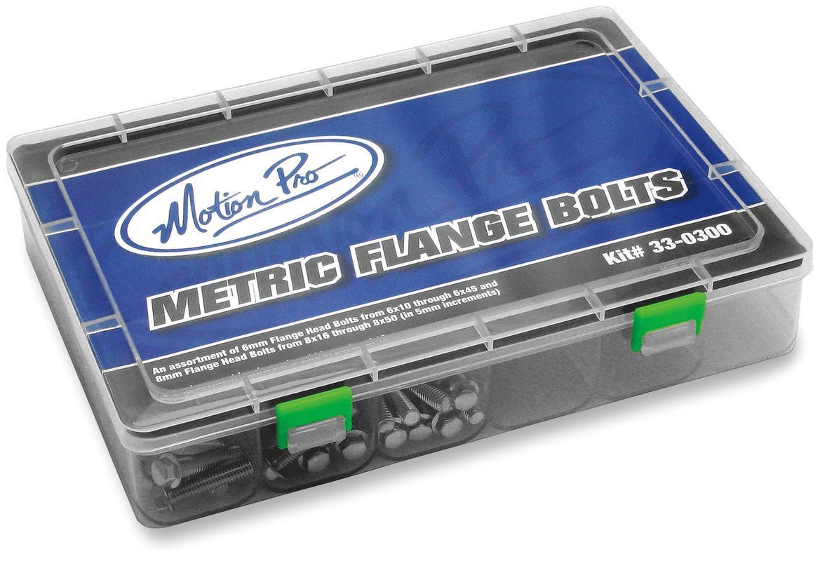 MOTION PRO METRIC FLANGE HEAD BLT H/WARE KIT/150 PC - Driven Powersports Inc.33 - 0300
