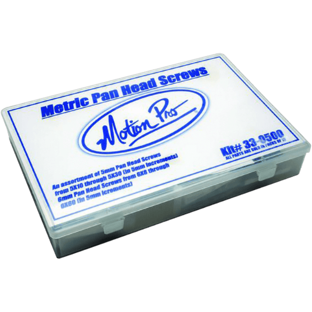 MOTION PRO METRIC PAN HEAD SCREW H/WARE KIT 190 PCS - Driven Powersports Inc.33 - 0500