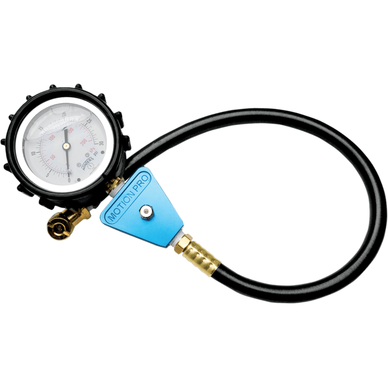 MOTION PRO PRO TIRE PRESSURE GAUGE 2.5" 0 - 30 PSI TOOL - Driven Powersports Inc.08 - 0258