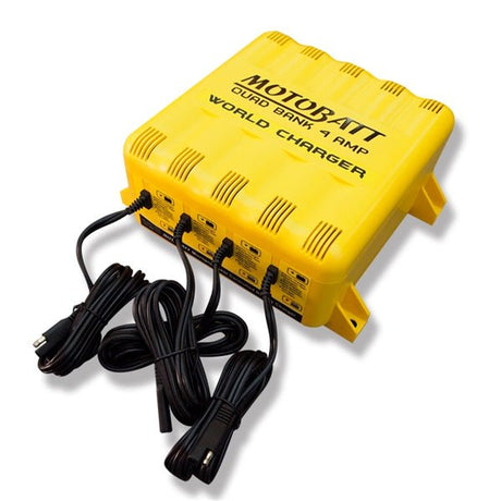 MOTOBATT BATTERY CHARGER MBC4B 4 STATIONS - DRIVEN Canada's Powersports 779420733118MBC4B