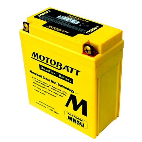 MOTOBATT MB5U BATTERY QUADFLEX (MB5U) - DRIVEN Canada's Powersports 779421335601MB5U