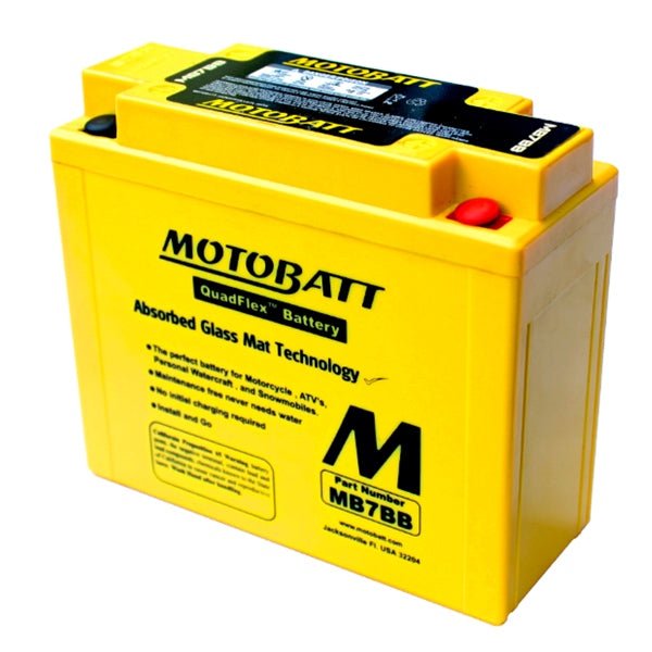 MOTOBATT MB7BB BATTERY QUADFLEX (MB7BB) - DRIVEN Canada's Powersports 779421335649MB7BB