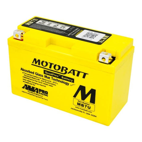 MOTOBATT MB7U BATTERY QUADFLEX (MB7U) - DRIVEN Canada's Powersports 779421335625MB7U