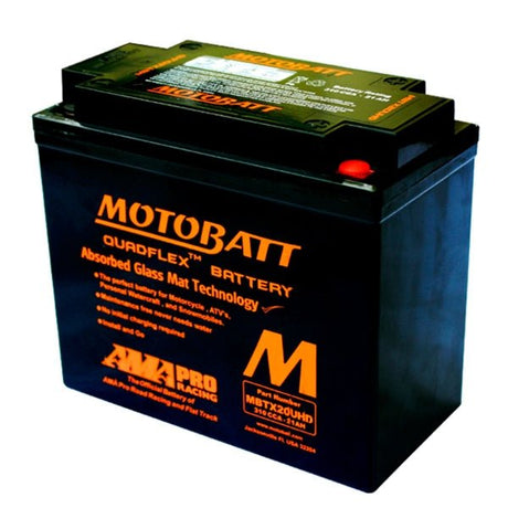 MOTOBATT MBTX20UHD BATTERY QUADFLEX (MBTX20UHD) - DRIVEN Canada's Powersports 779421335809MBTX20UHD