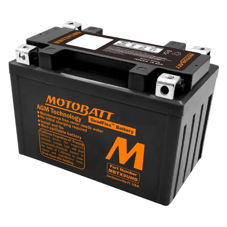 MOTOBATT MBTX9UHD BATTERY QUADFLEX (MBTX9UHD) - DRIVEN Canada's Powersports 882834109131MBTX9UHD
