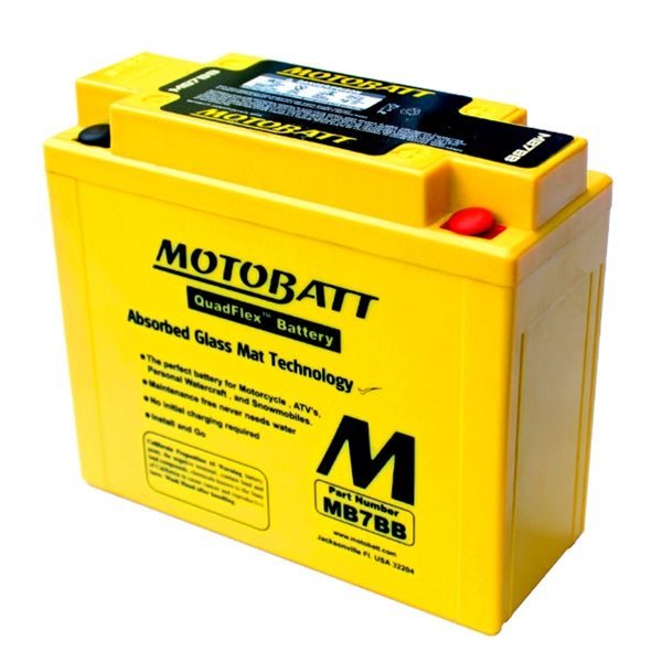 Motobatt MC7BB Battery AGM Classic (MC7BB) - DRIVEN Canada's Powersports 779421336042MC7BB