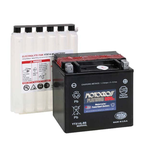 MOTOCROSS AGM BATTERY (MOSM3RH4L) - DRIVEN Canada's Powersports MOSM3RH4L