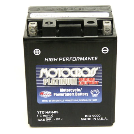 MOTOCROSS AGM HIGH PERFORMANCE BATTERY (MOSM62H4A) - DRIVEN Canada's Powersports MOSM62H4A