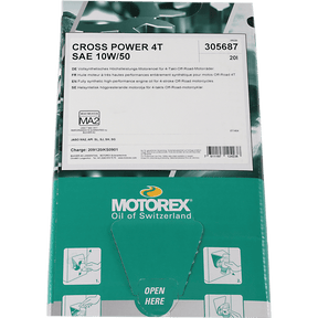 MOTOREX CROSS POWER 4T 10W50 20L (305687) - DRIVEN Canada's Powersports 305687