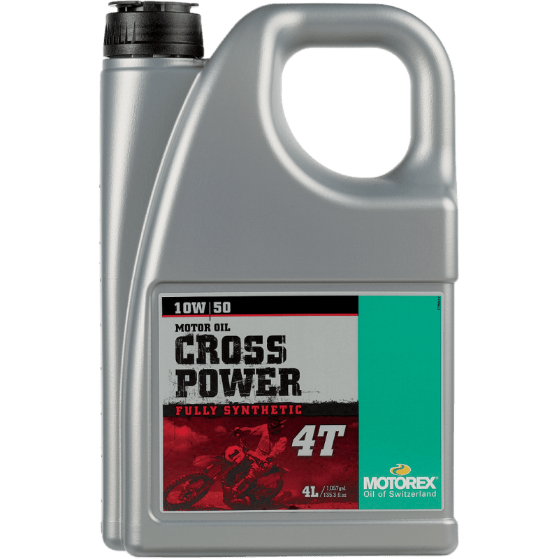 MOTOREX CROSS POWER 4T 10W50 - 4 LITER - Driven Powersports Inc.7611197124139305692