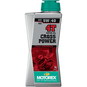 MOTOREX (CS/10) CROSS POWER 4T 5W40 1 LITER - Driven Powersports Inc.7611197132677308243