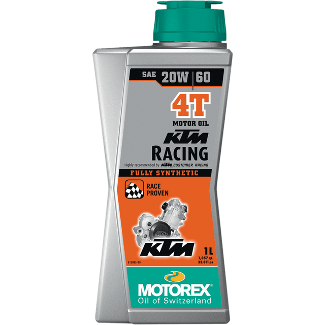 MOTOREX (CS/10) KTM RACING 4T 20W60 1 LITER - Driven Powersports Inc.7611197132721308246