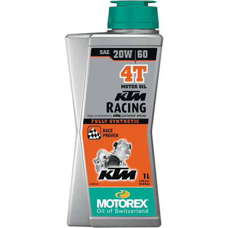 MOTOREX (CS/10) KTM RACING 4T 20W60 1 LITER - Driven Powersports Inc.7611197132721308246