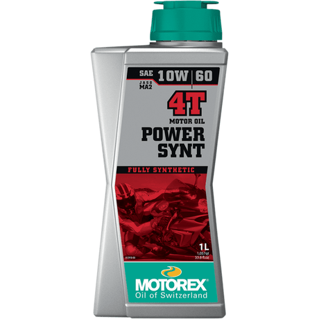 MOTOREX (CS/10) POWER SYNT 10W60 1 LITRE - Driven Powersports Inc.7611197132769308252