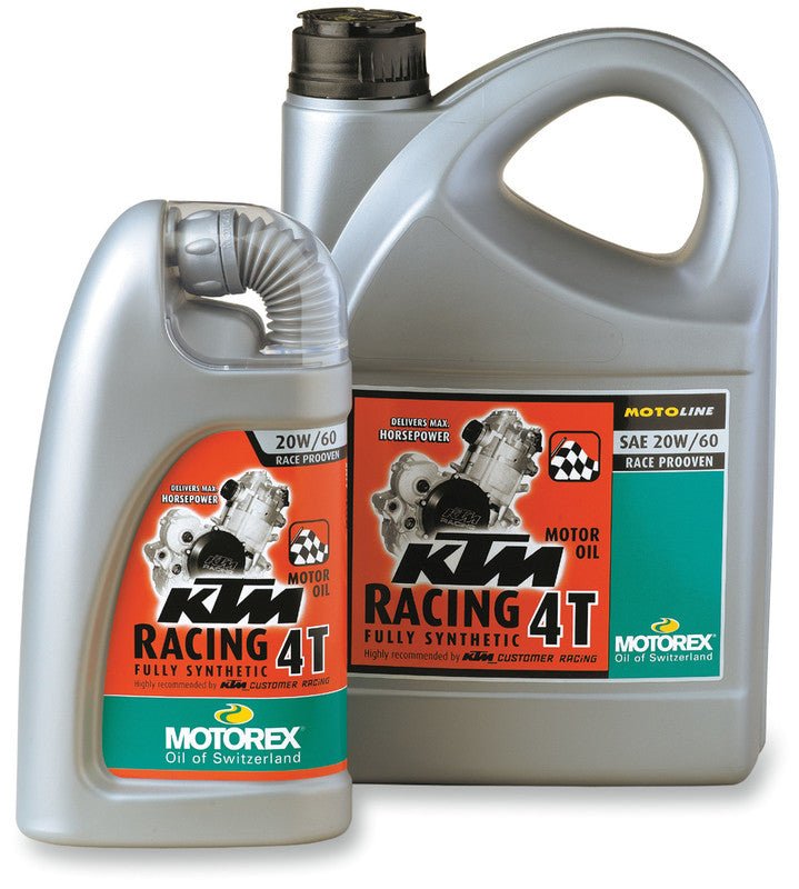 MOTOREX KTM RACING 4T 20W60 - 4 LITER - Driven Powersports Inc.7611197017721301346