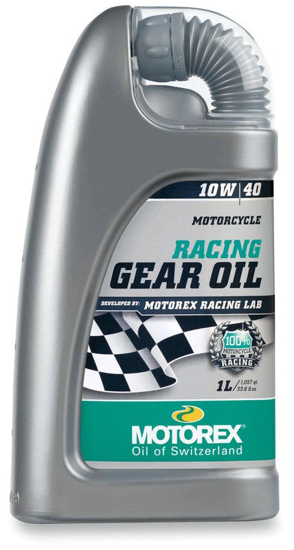 MOTOREX RACING ONLY GEAR OIL 10W40 1L - Driven Powersports Inc.7611197101130303086
